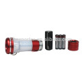 Super bright 1W LED 2in1 Telescopic Camping Flashlight